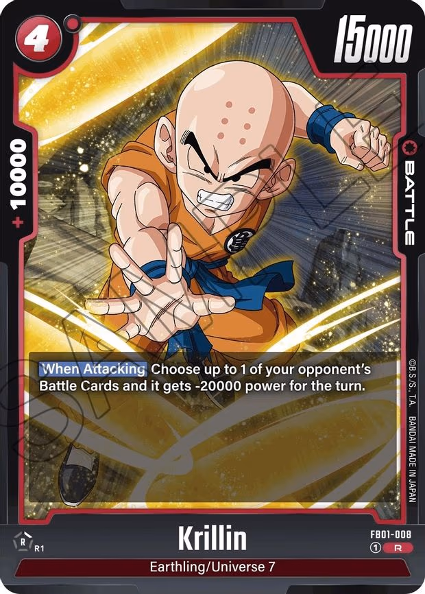 Krillin - Rare (FB01-008)