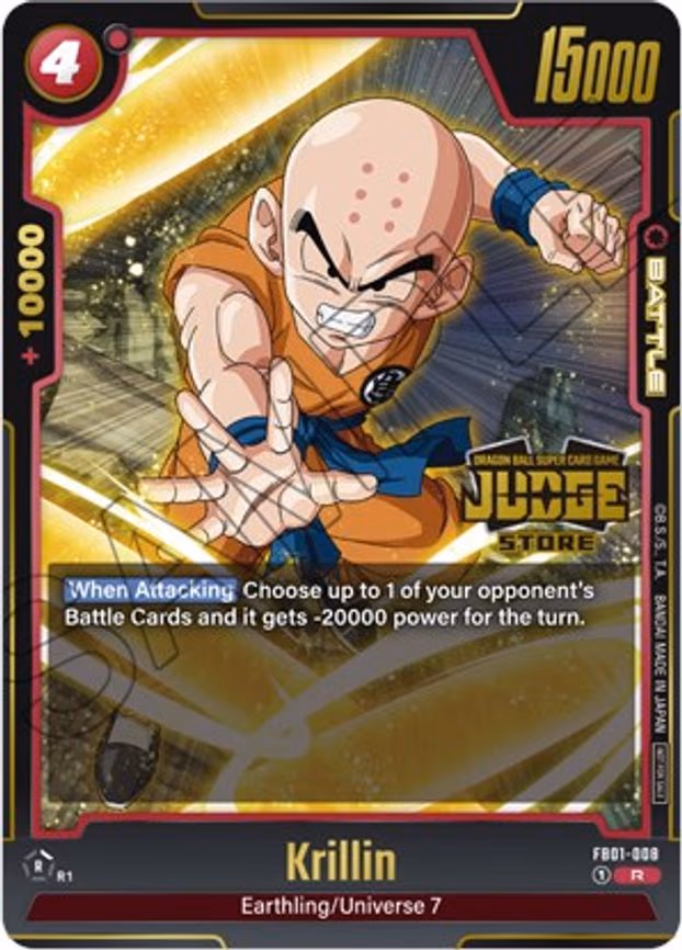 Krillin - FB01-008 (Judge Pack (Store Judge) 01) - Promo (FB01-008)