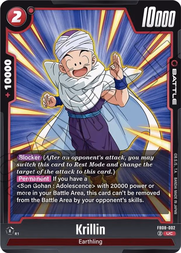 Krillin - Uncommon (FB08-002)