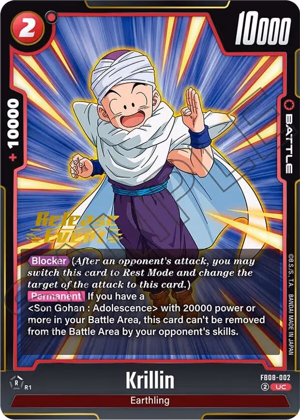 Krillin - Uncommon (FB08-002)