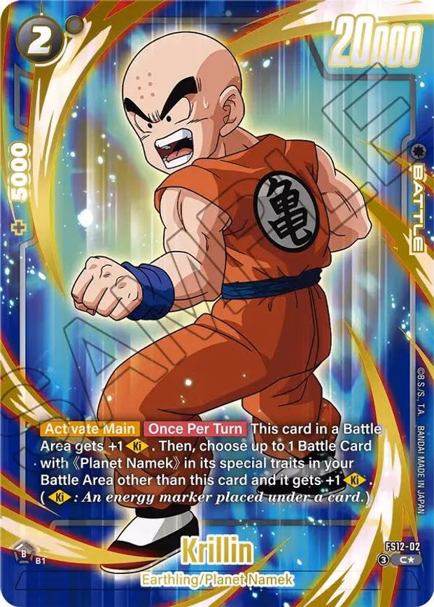 Krillin - FS12-02 (Gold)