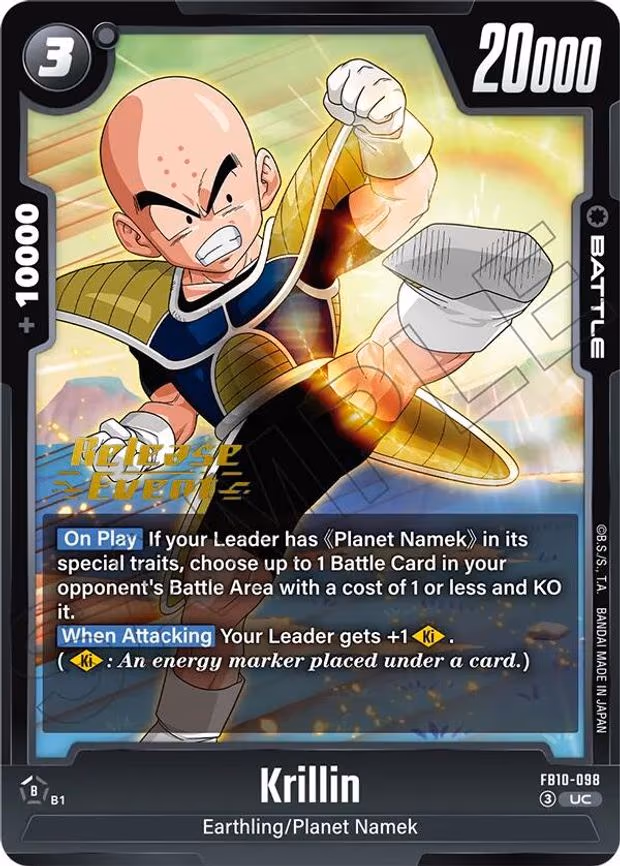 Krillin - Uncommon (FB10-098)