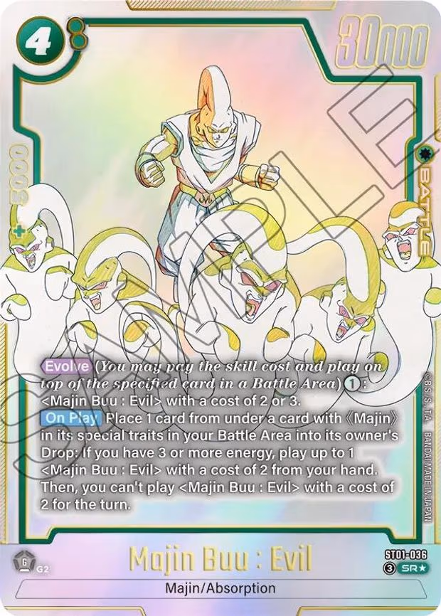 Majin Buu - Super Rare (ST01-036)