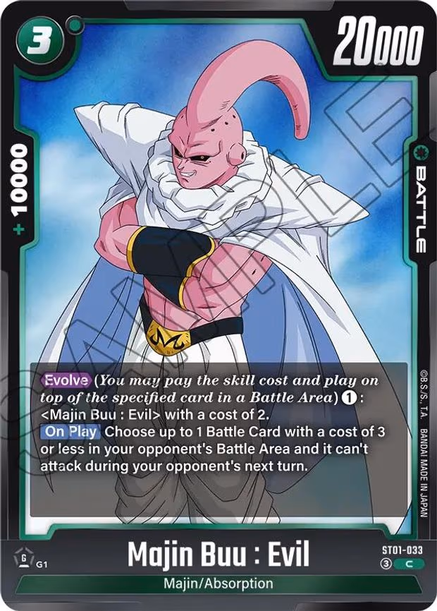 Majin Buu - Common (ST01-033)