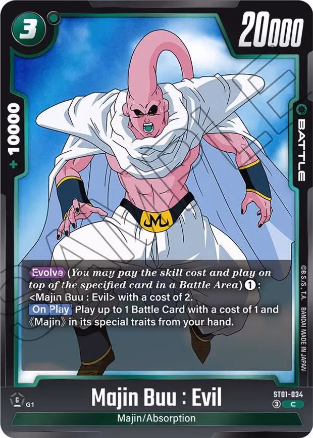 Majin Buu - Common (ST01-034)