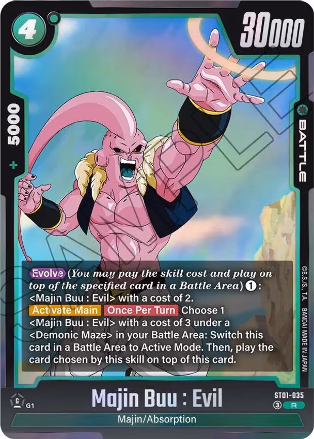 Majin Buu - Rare (ST01-035)