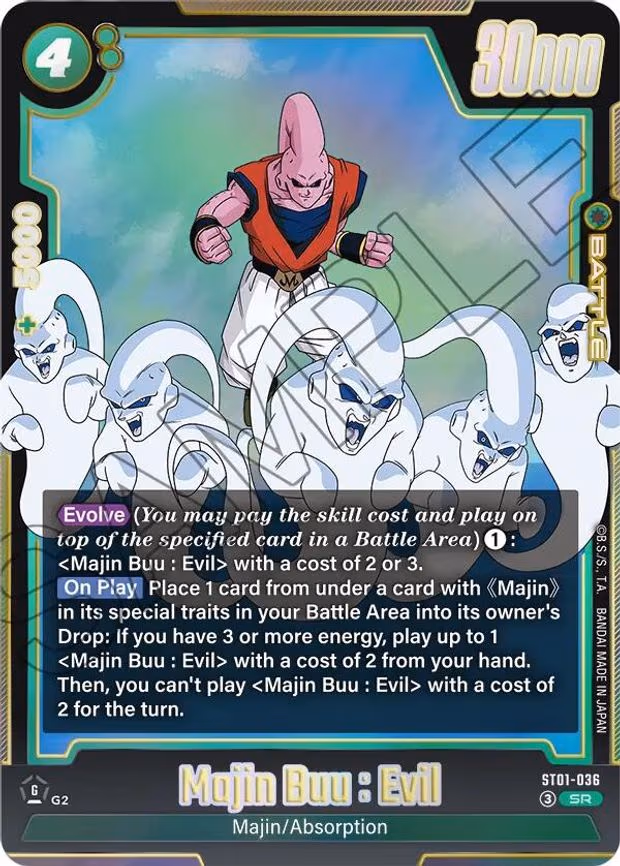 Majin Buu - Super Rare (ST01-036)