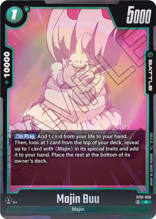 Majin Buu - Rare (ST01-028)