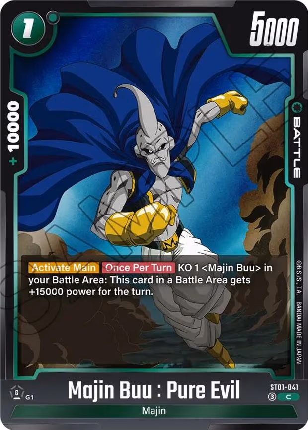 Majin Buu - Common (ST01-041)