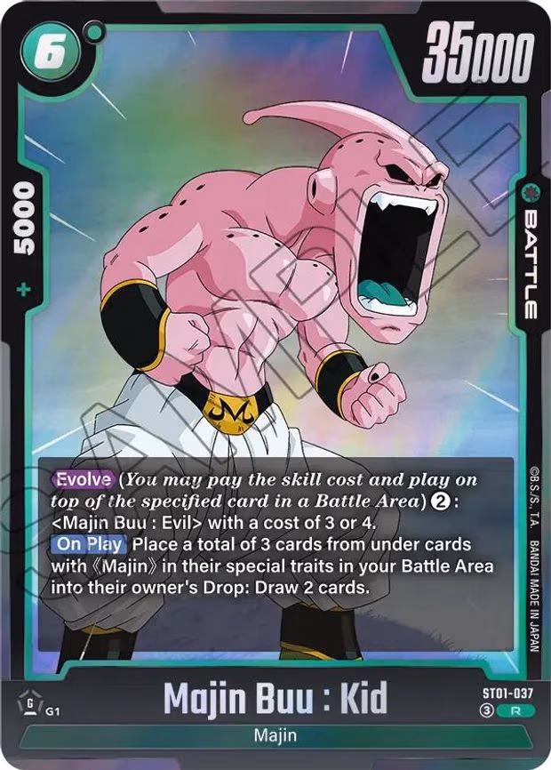 Majin Buu - Rare (ST01-037)