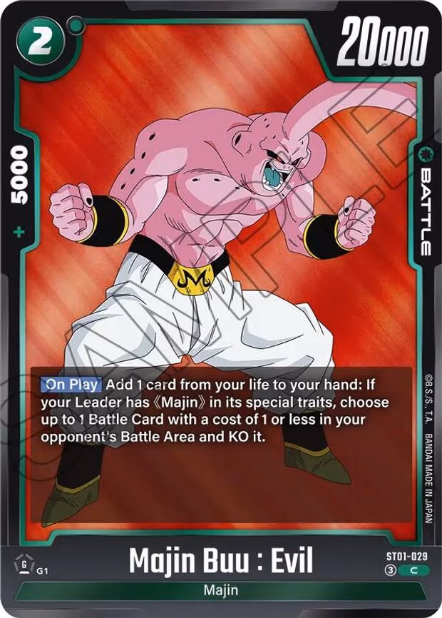 Majin Buu - Common (ST01-029)