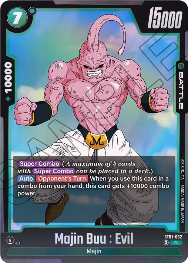 Majin Buu - Rare (ST01-032)