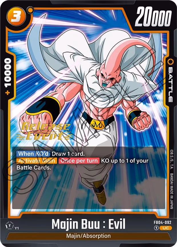 Majin Buu - Uncommon (FB04-092)