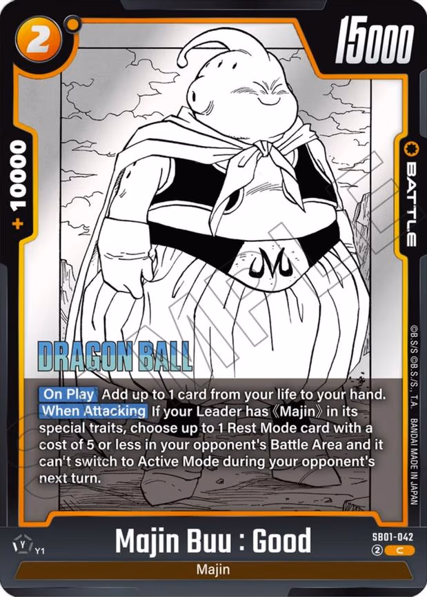Majin Buu - Common (SB01-042)