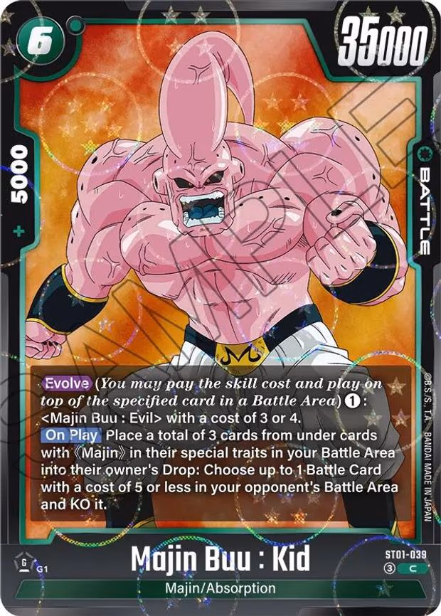 Majin Buu : Kid - ST01-039 (Dragon Ball Pattern) - Common (ST01-039)