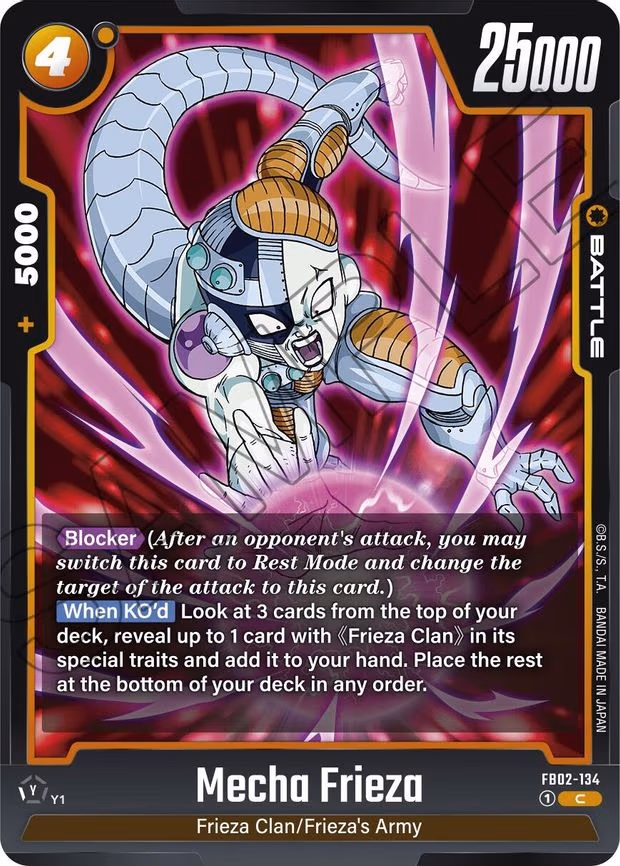Mecha Frieza - Common (FB02-134)