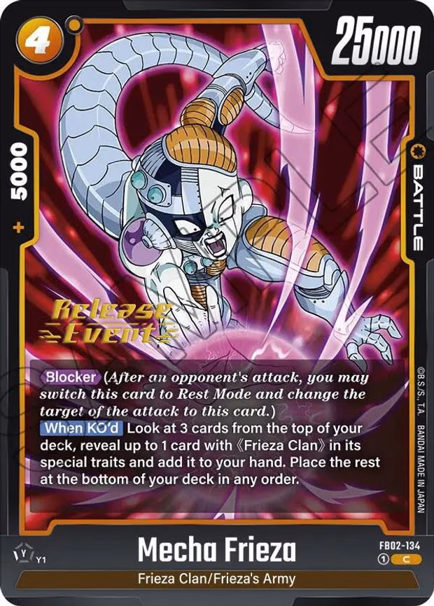 Mecha Frieza - Common (FB02-134)