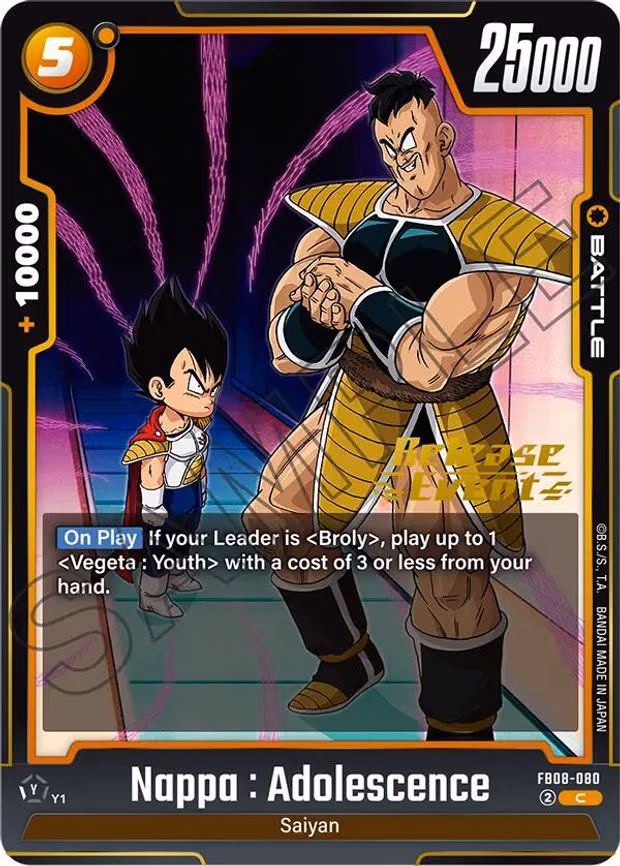 Nappa : Adolescence