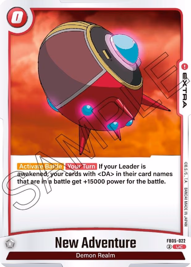 New Adventure - Uncommon (FB05-022)