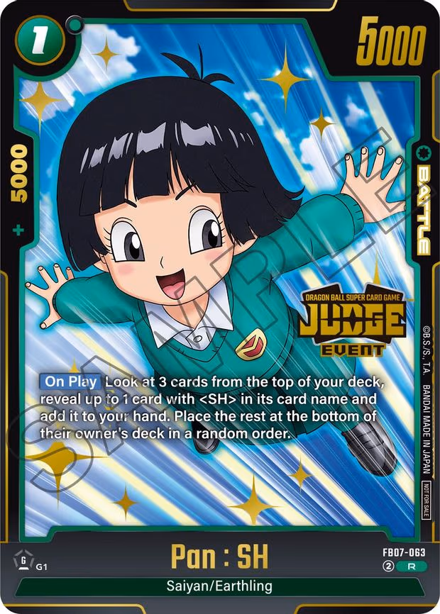 Pan : SH (Judge Pack (Event Judge) 05) - Rare (FB07-063)