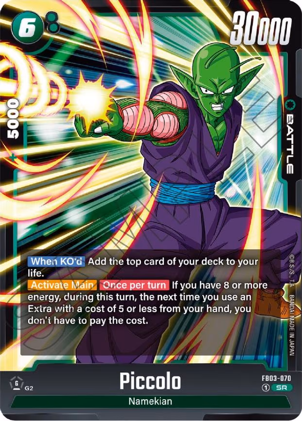 Piccolo - Super Rare (FB03-070)