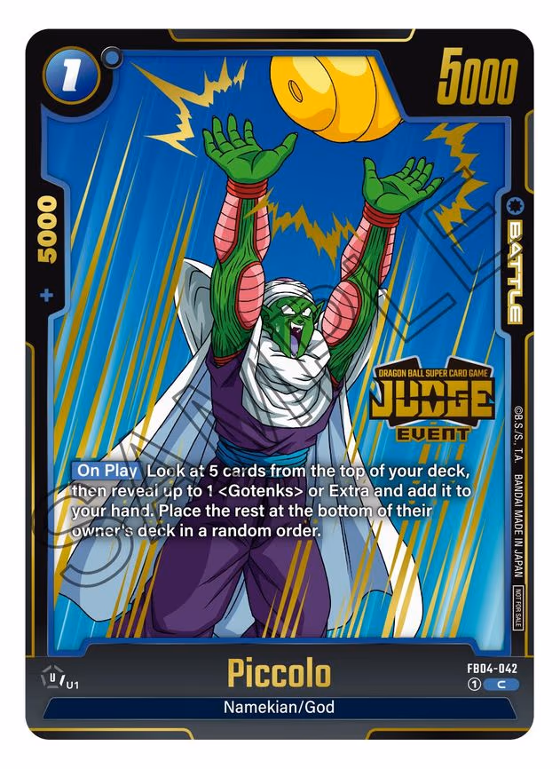 Piccolo (Judge Pack (Event Judge) 03) - Common (FB04-042)