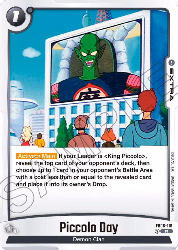 Piccolo Day - Rare (FB06-118)