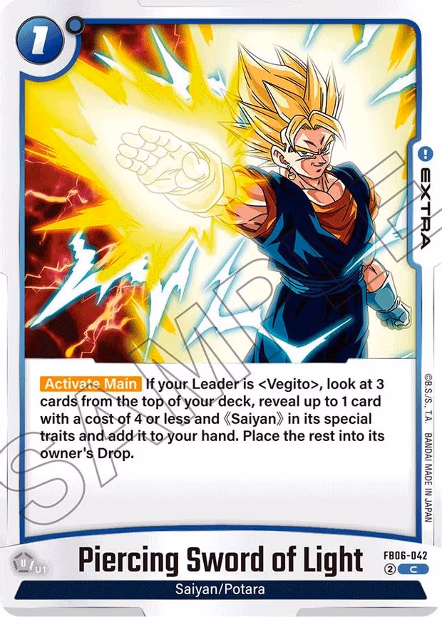 Piercing Sword of Light - Common (FB06-042)