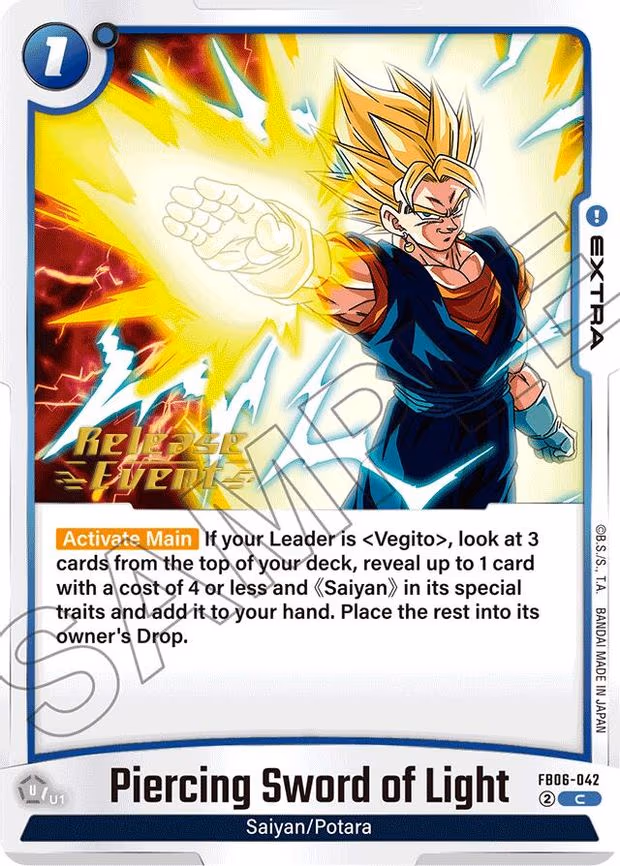 Piercing Sword of Light - Common (FB06-042)
