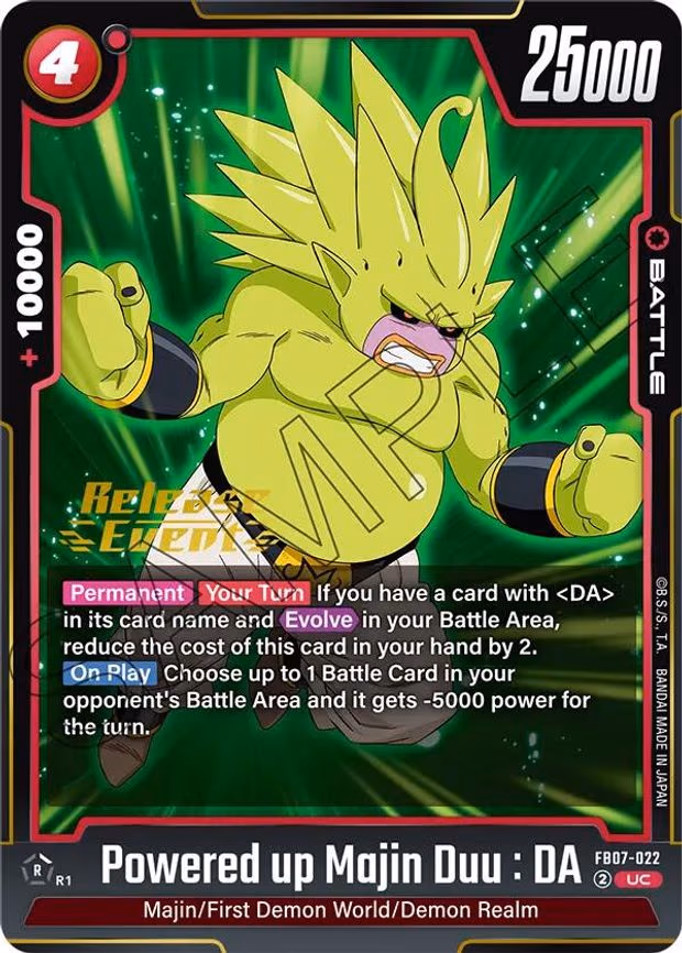 Powered up Majin Duu - Uncommon (FB07-022)