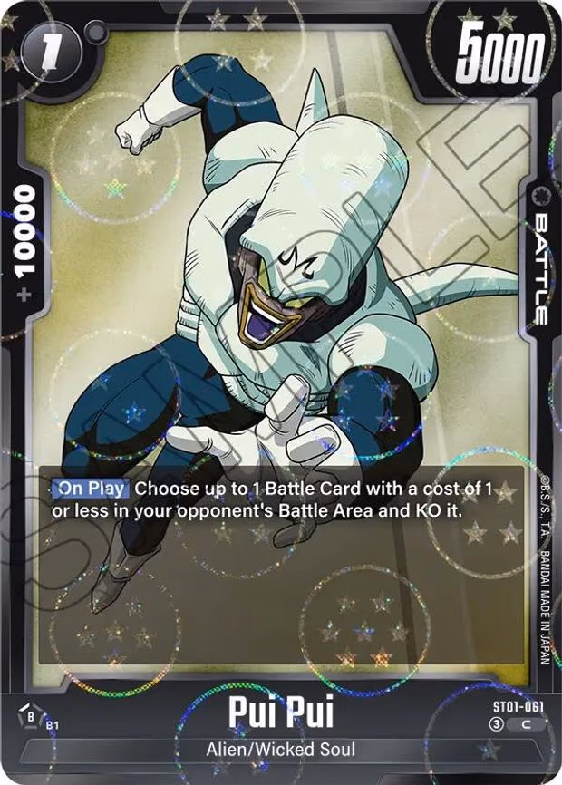 Pui Pui (Dragon Ball Pattern) - Common (ST01-061)
