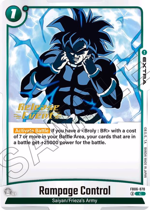 Rampage Control - Common (FB06-070)