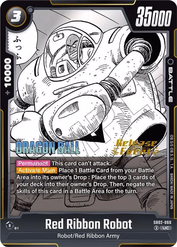 Red Ribbon Robot - Uncommon (SB02-060)