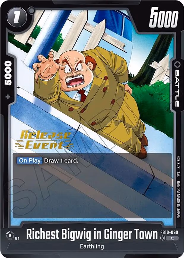 Richest Bigwig in Ginger Town - Common (FB10-099)