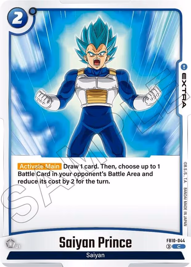 Saiyan Prince - Common (FB10-044)