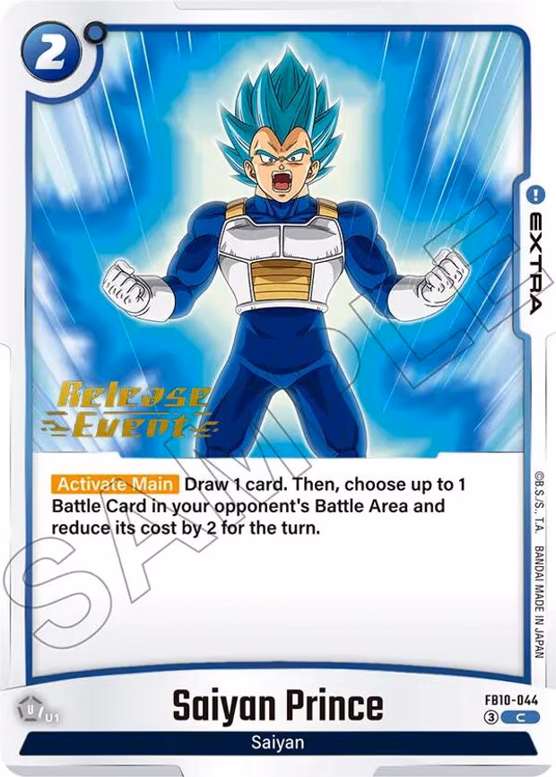 Saiyan Prince - Common (FB10-044)