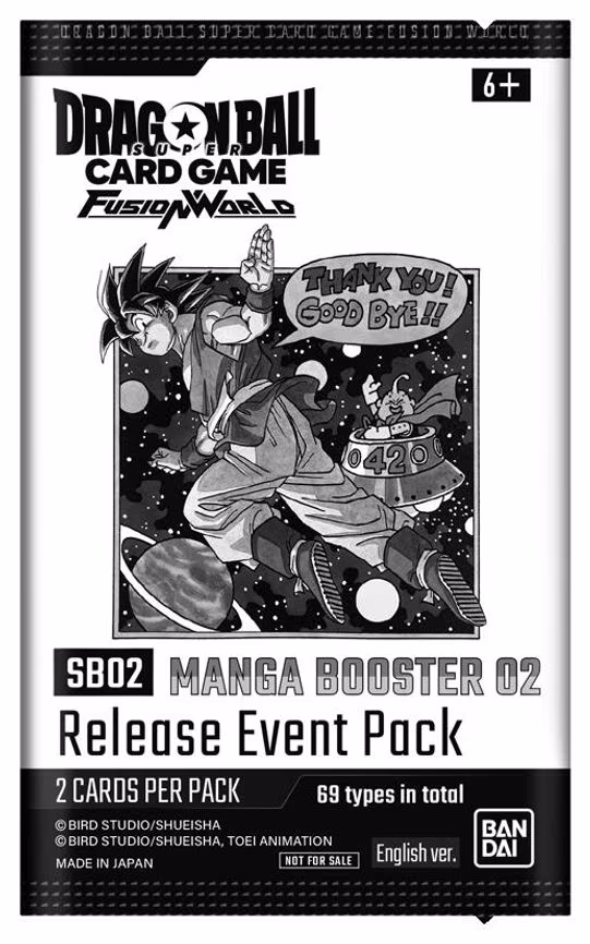 Manga Booster 02 Release Event Cards set