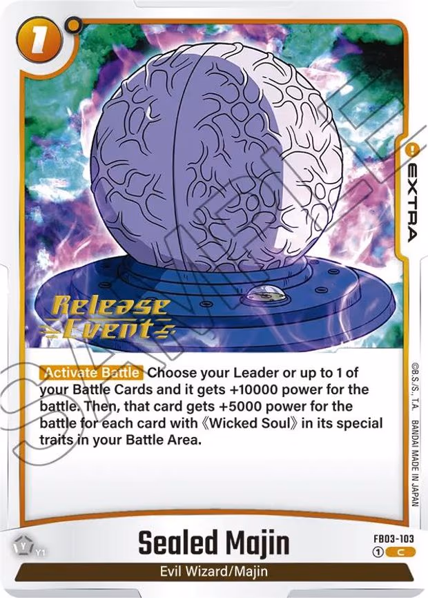 Sealed Majin - Common (FB03-103)