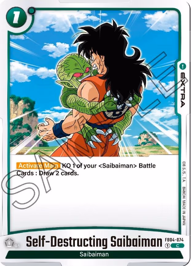 Self-Destructing Saibaiman - Common (FB04-074)