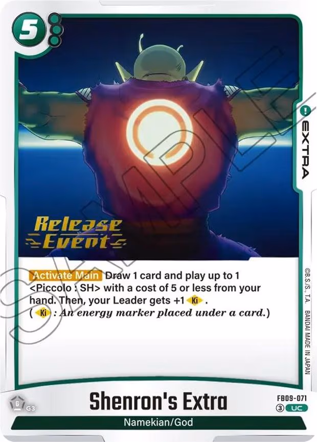 Shenron's Extra - Uncommon (FB09-071)
