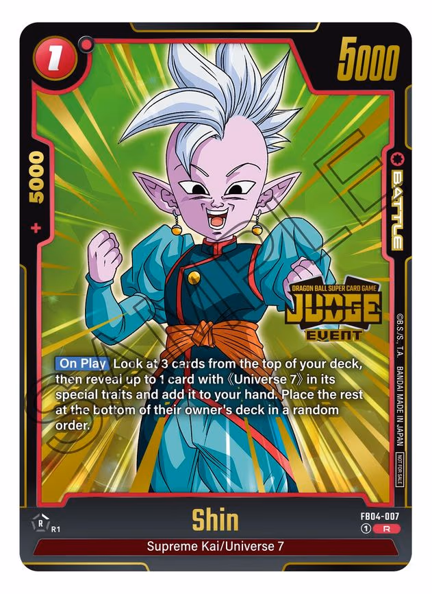 Shin (Judge Pack (Event Judge) 03) - Rare (FB04-007)
