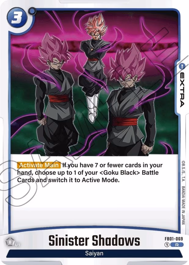 Sinister Shadows - Rare (FB01-069)