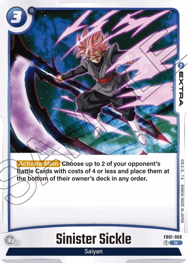 Sinister Sickle - Rare (FB01-068)