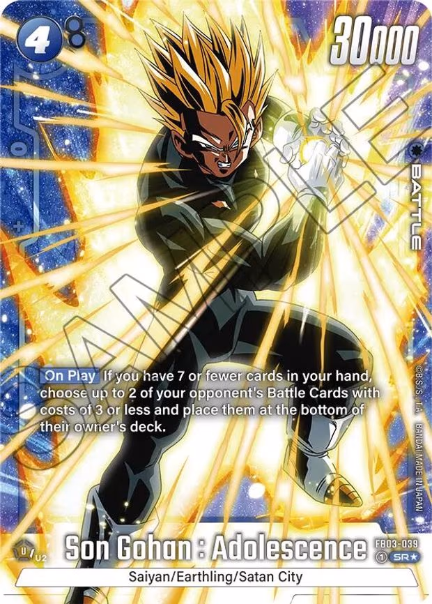 Son Gohan - Super Rare (FB03-039)