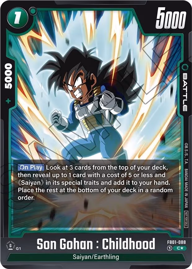 Son Gohan - Common (FB01-088)