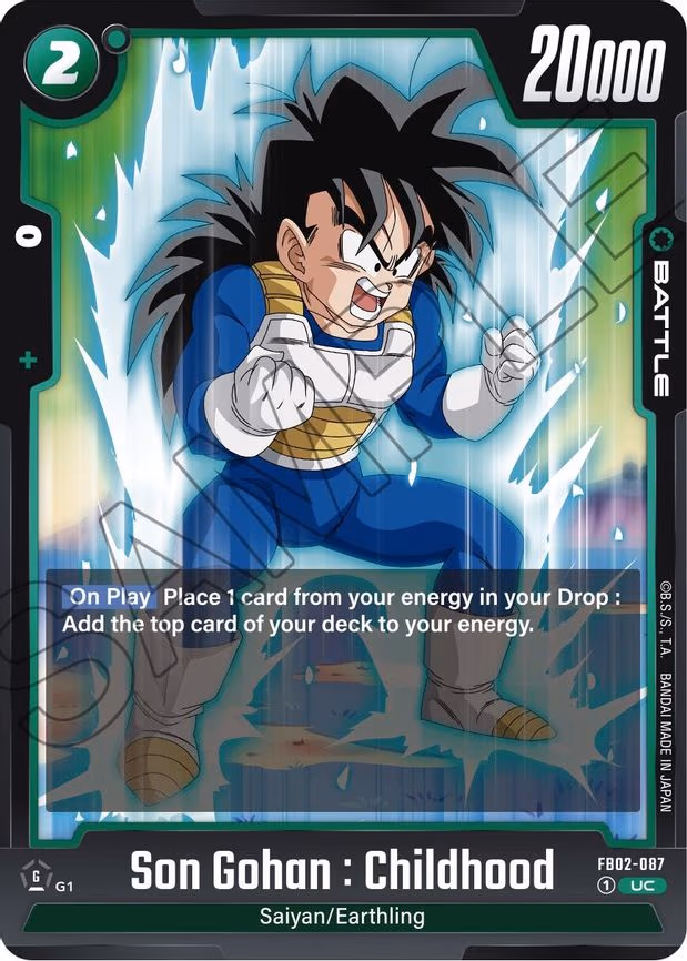 Son Gohan - Uncommon (FB02-087)