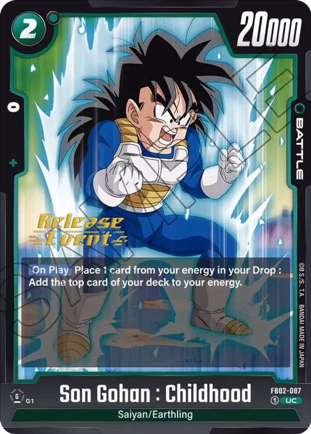 Son Gohan - Uncommon (FB02-087)
