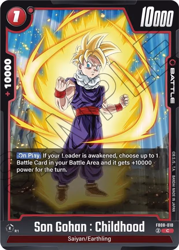 Son Gohan - Common (FB08-010)