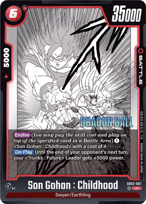 Son Gohan - Uncommon (SB02-007)