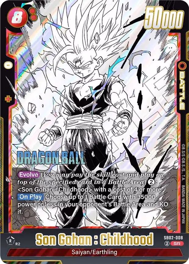 Son Gohan - Super Rare (SB02-008)